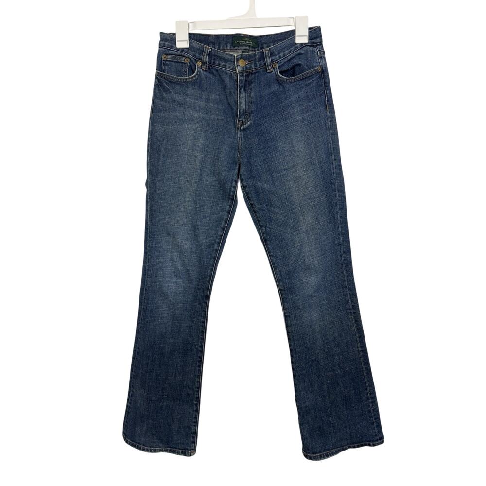 LRL Lauren Jeans Co Ralph Lauren Classic Bootcut Jeans 4 Flap Pockets Y2K